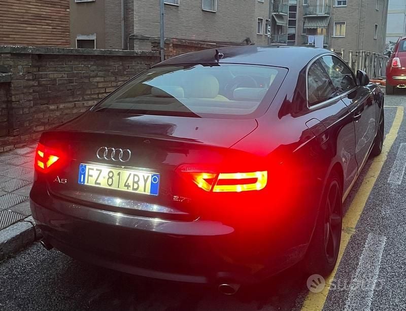 Usata Audi A5 190 CV (139 kW) 2008 Blu Coupé