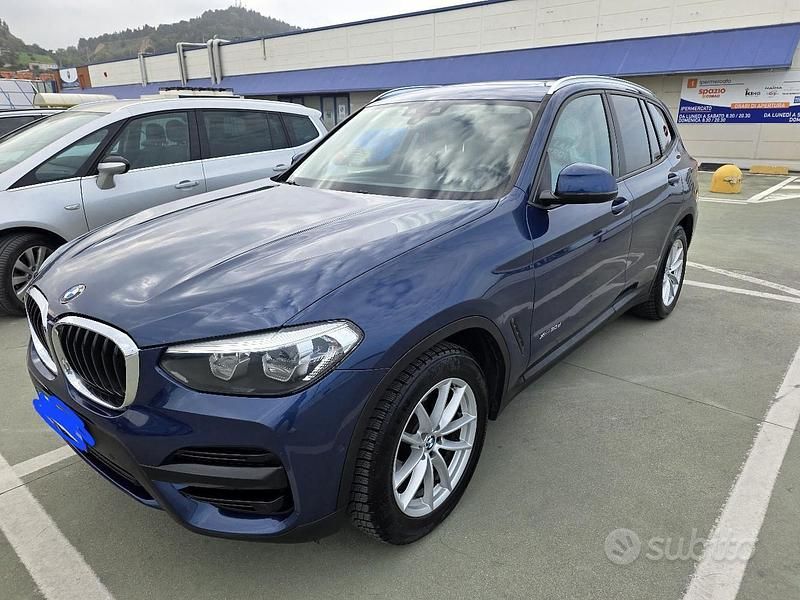 Usata BMW X3 190 CV (139 kW) 2018 Blu SUV