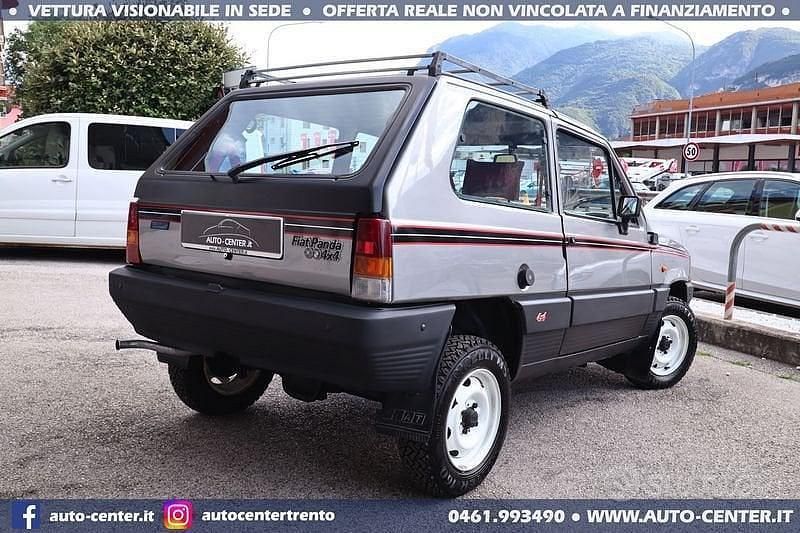 Usata Fiat Panda 4x4 48 CV (35 kW) 1986 Grigio Utilitaria