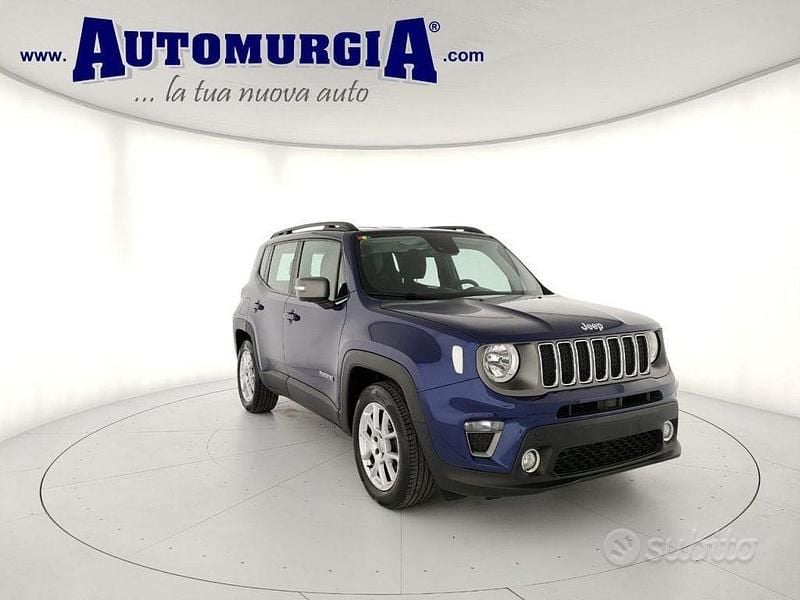 Usata Jeep Renegade Limited 131 CV (96 kW) 2021 Blu SUV