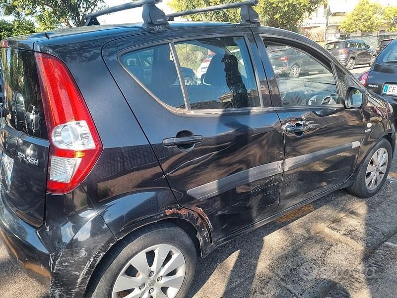 Usata Suzuki Splash 2010 Nero Utilitaria