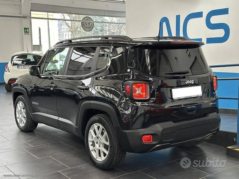 Usata Jeep Renegade Limited 150 CV (110 kW) 2021 Nero SUV