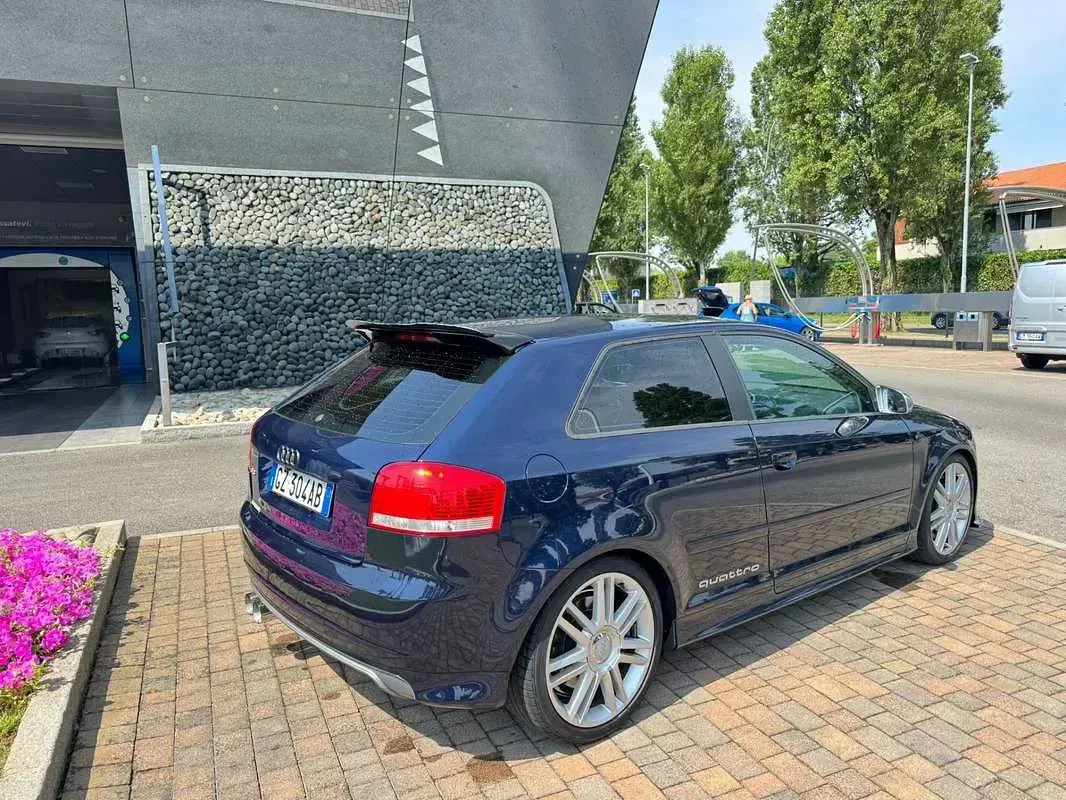 Usata Audi S3 Ambiente 265 CV (194 kW) 2007 Blu Utilitaria