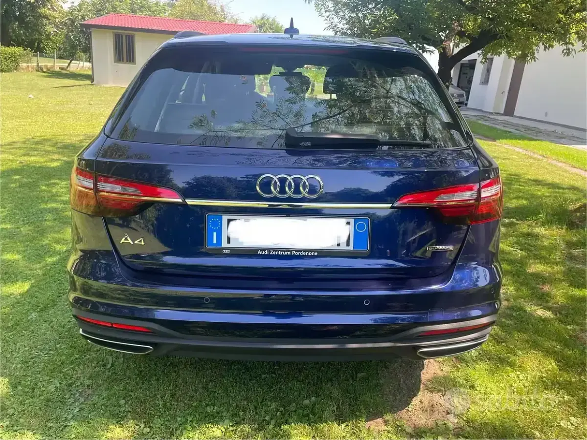 Usata Audi A4 Advanced 190 CV (139 kW) 2019 Bluazzurro Station wagon