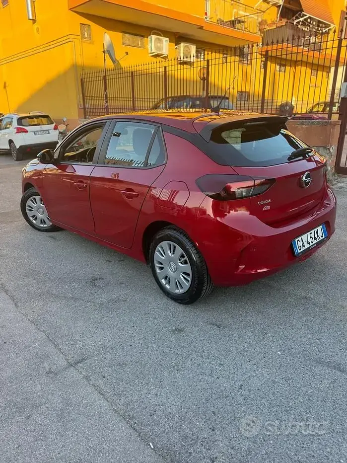 Usata Opel Corsa Elegance 75 CV (55 kW) 2020 Rosso Utilitaria