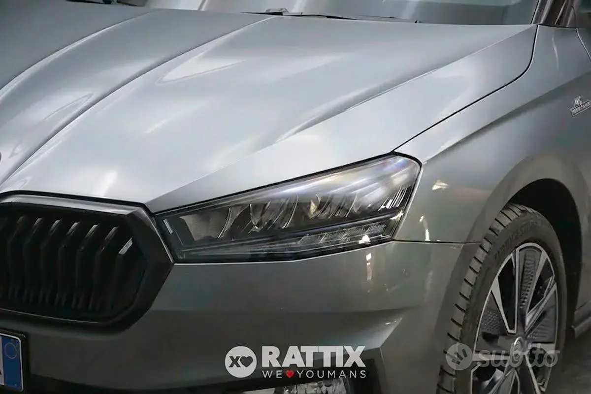 Usata Skoda Fabia Monte Carlo 110 CV (80 kW) 2023 Grigio graphite Utilitaria