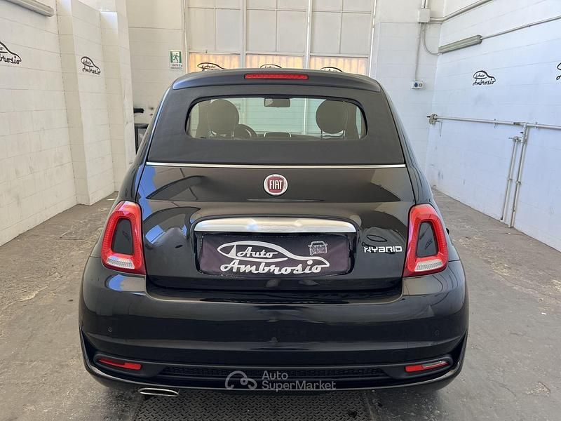 Usata Fiat 500 Sport 69 CV (50 kW) 2021 Nero Cabrio