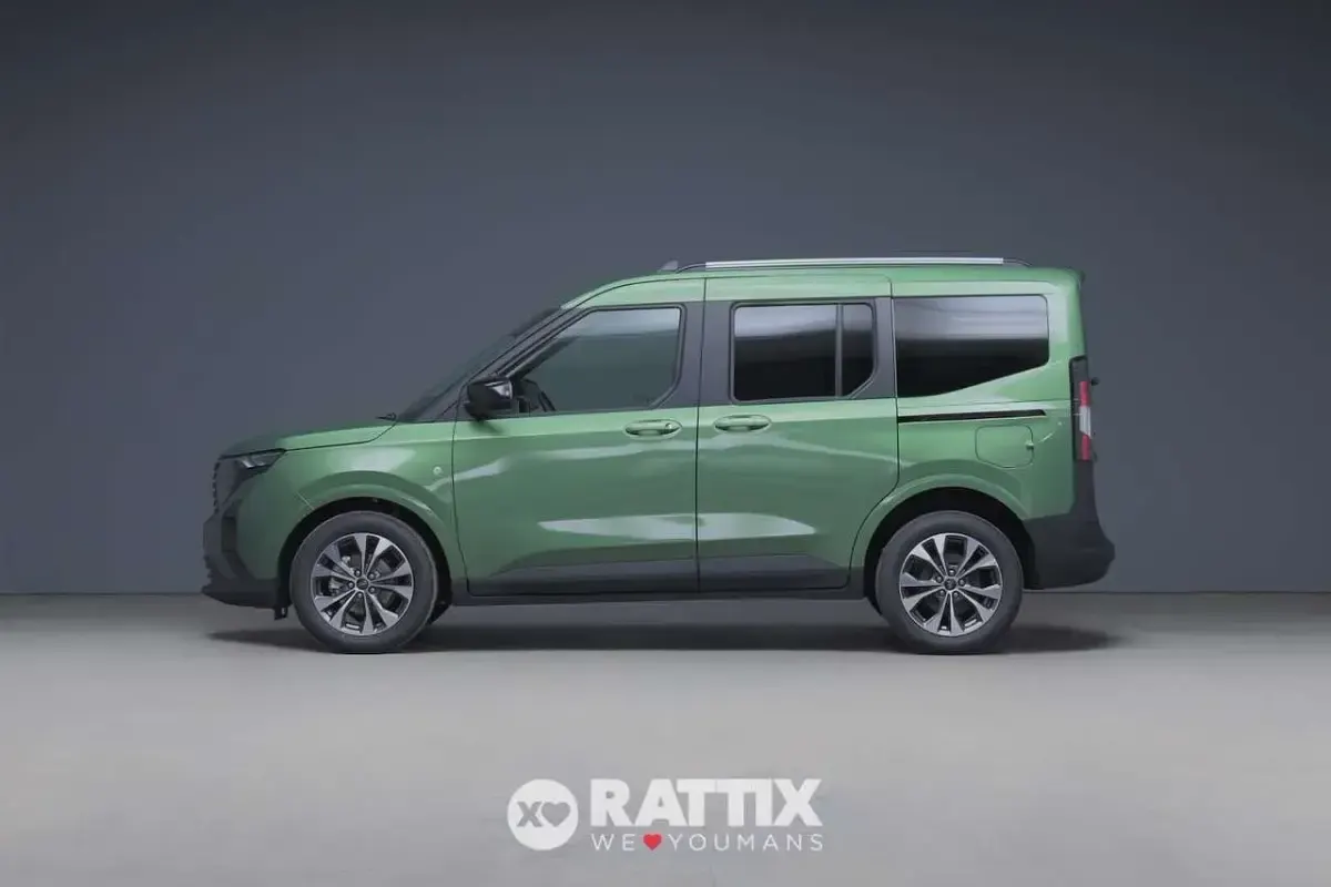 Ny Ford Tourneo Courier Titanium 126 HK (92 kW) 2025 Grön Minibuss