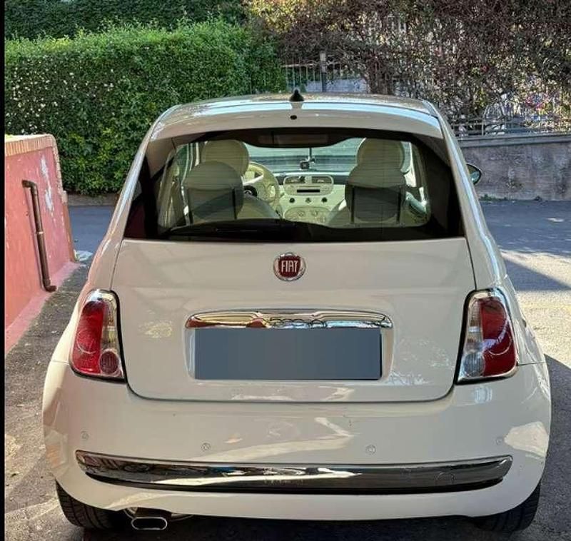 Usata Fiat 500 Lounge 69 CV (50 kW) 2014 Bianco Utilitaria