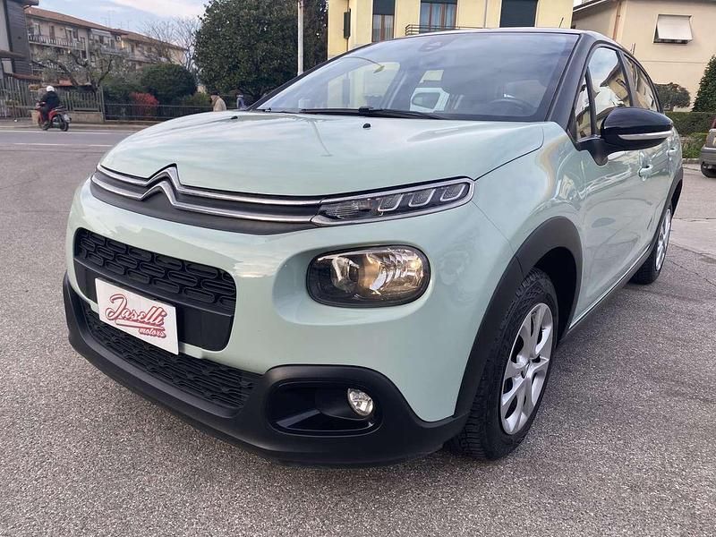 Usata Citroën C3 PureTech 82 CV (60 kW) 2017 Verde Berlina