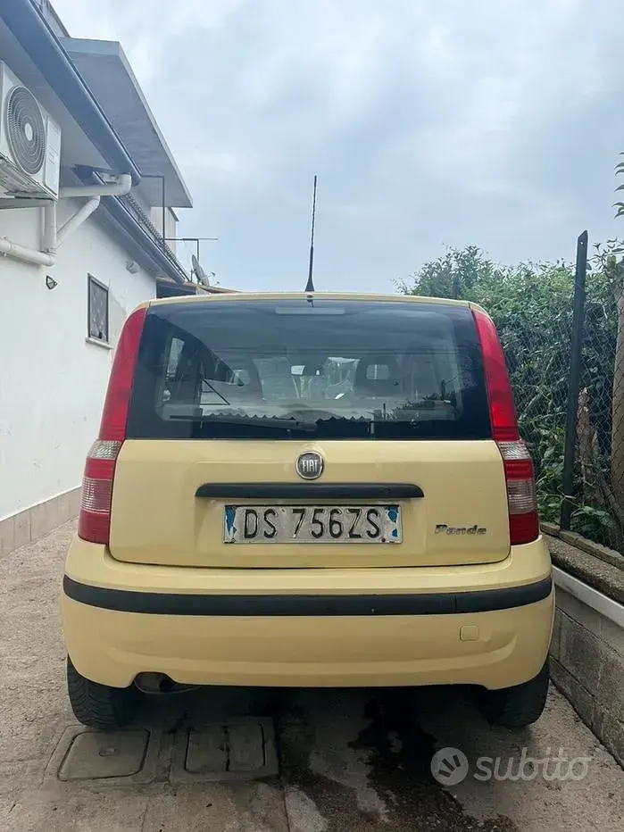 Usata Fiat Panda 54 CV (39 kW) 2008 Giallo Utilitaria