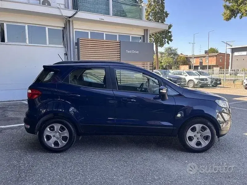 Usata Ford Ecosport S 101 CV (74 kW) 2019 Blu/azzurro SUV