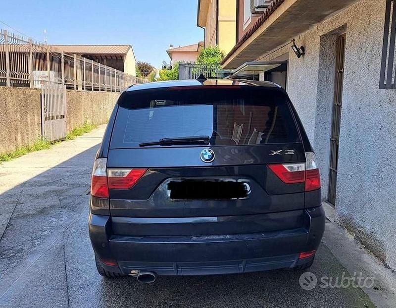 Usata BMW X3 177 CV (130 kW) 2009 Nero SUV