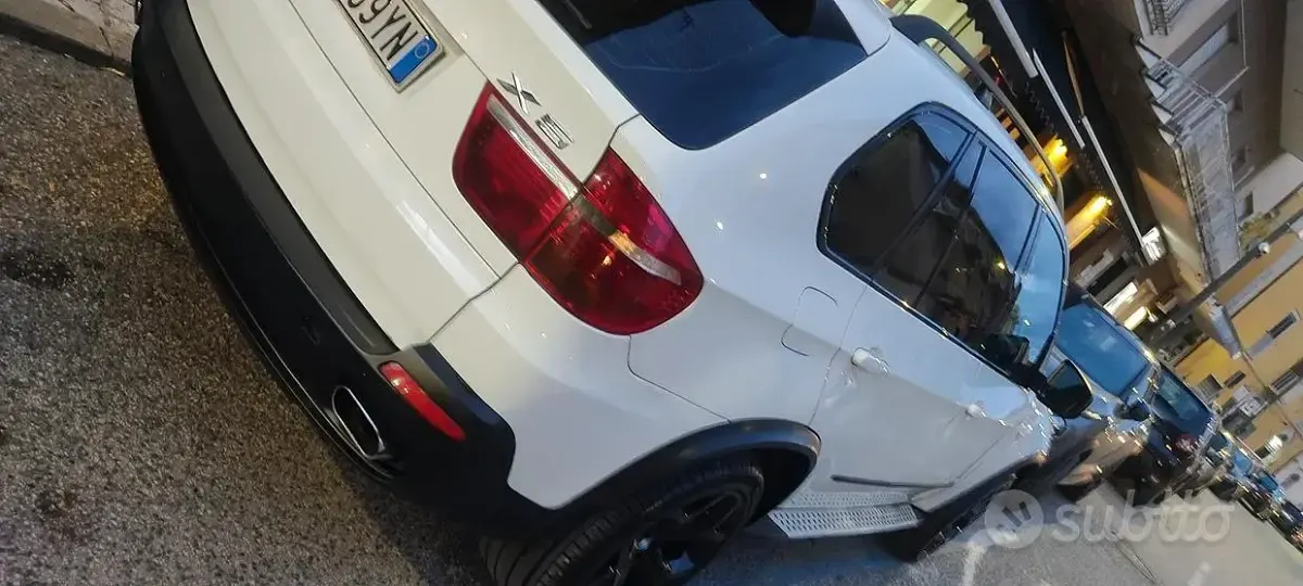 Usata BMW X5 235 CV (172 kW) 2008 Bianco SUV