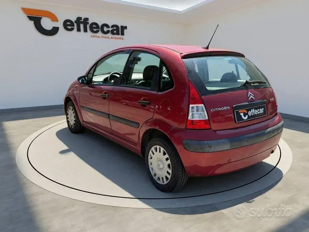 Usata Citroën C3 60 CV (44 kW) 2007 Rosso Berlina