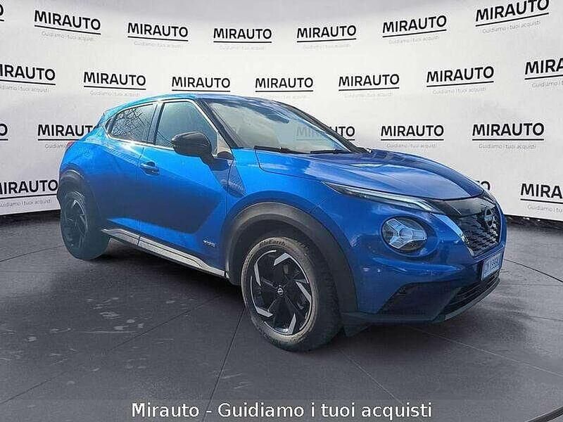Usata Nissan Juke N-Connecta 143 CV (105 kW) 2022 Blu SUV
