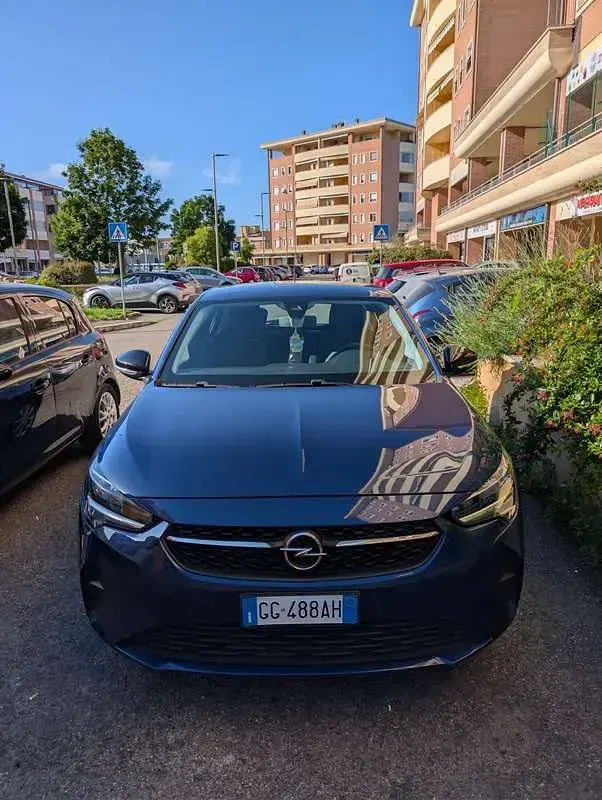 Usata Opel Corsa Edition 101 CV (74 kW) 2021 Blu Utilitaria