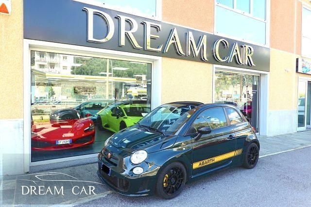 Usata Abarth 500 Custom 140 CV (102 kW) 2014 Verde pastello Utilitaria