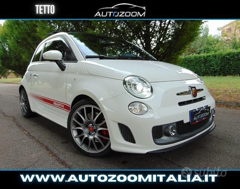 Usata Abarth 595 Turismo 160 CV (117 kW) 2016 Bianco Utilitaria