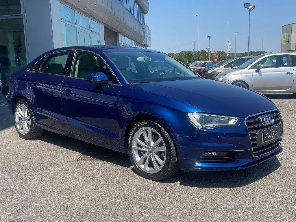 Usata Audi A3 150 CV (110 kW) 2014 Bluazzurro Berlina