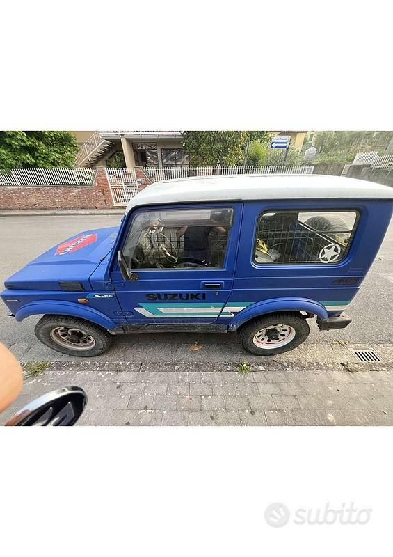Usata Suzuki Samurai 64 CV (47 kW) 1992 Blu SUV