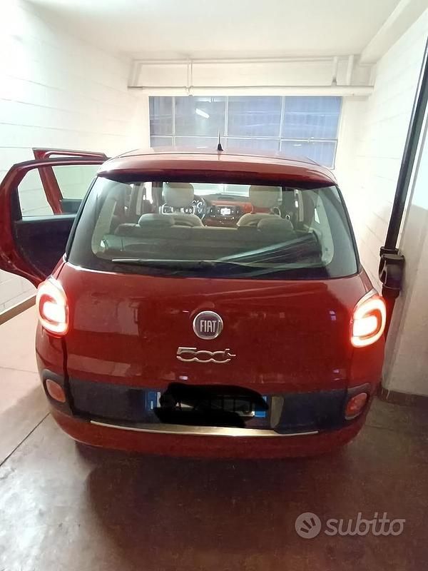 Usata Fiat 500L 95 CV (69 kW) 2015 Rosso Monovolume