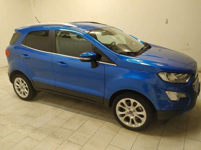 Usata Ford Ecosport Titanium S 100 CV (73 kW) 2021 Blu SUV