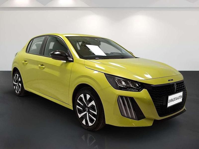 Usata Peugeot 208 Active 101 CV (74 kW) 2024 Giallo Utilitaria
