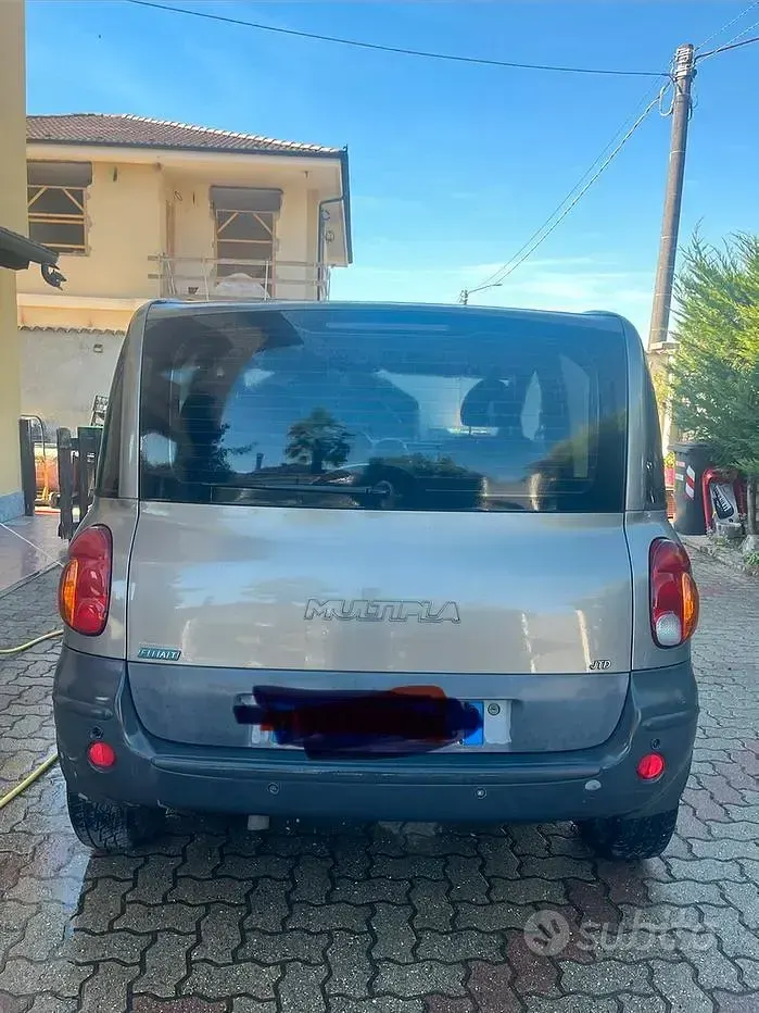 Usata Fiat Multipla 2001 Grigio Monovolume
