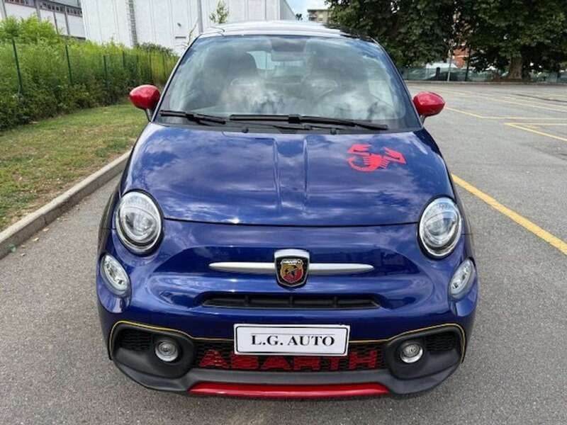 Usata Abarth 595 Turismo 165 CV (121 kW) 2021 Blu/azzurro Utilitaria