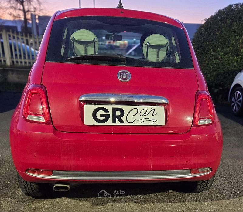 Usata Fiat 500 Lounge 69 CV (50 kW) 2018 Rosso Berlina