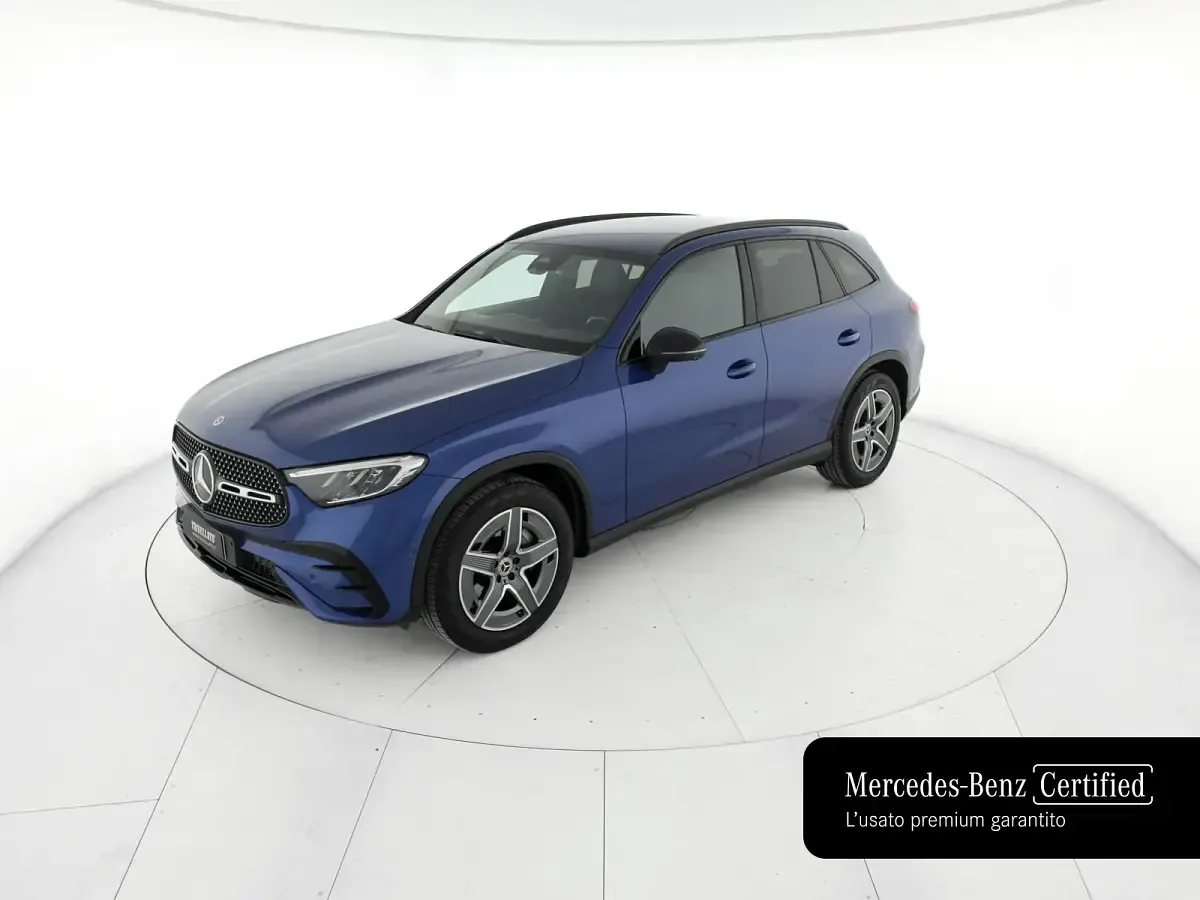 Usata Mercedes GLC220 Advanced Plus 197 CV (144 kW) 2023 Blu/azzurro SUV