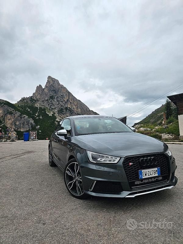Grigio Usata 2014 Audi S1 Due volumi | 26.000 € (Molto cara) - Immagine 1/4