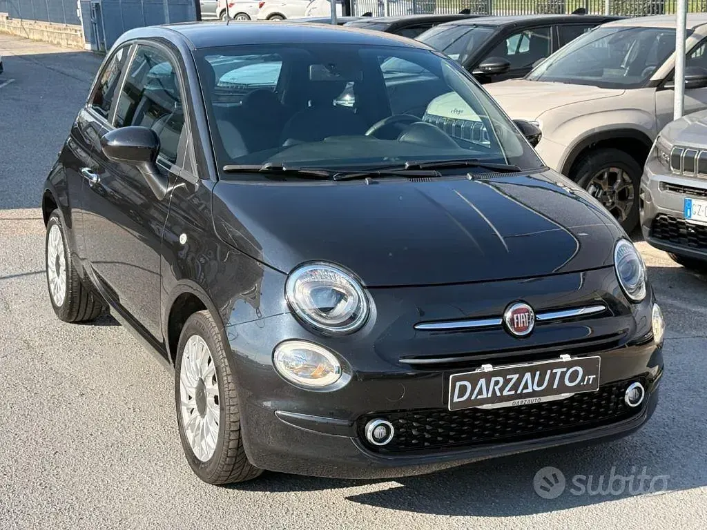 Usata Fiat 500 69 CV (50 kW) 2022 Nero Utilitaria