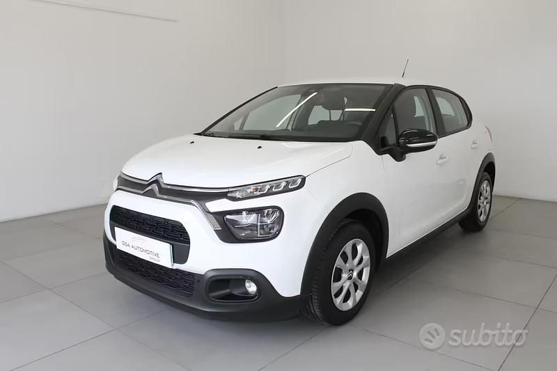 Usata Citroën C3 Feel 83 CV (61 kW) 2020 Bianco Utilitaria