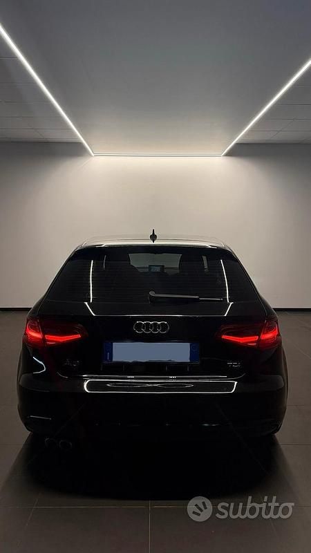 Usata Audi A3 Ambition 150 CV (110 kW) 2016 Nero Berlina