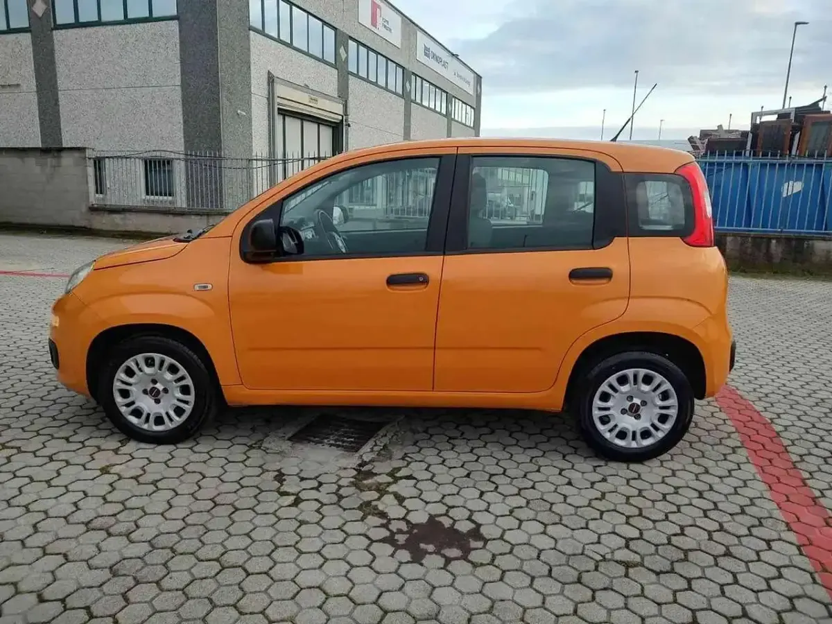 Usata Fiat Panda Easy 69 CV (50 kW) 2019 Vernice arancio sicilia (paste Utilitaria