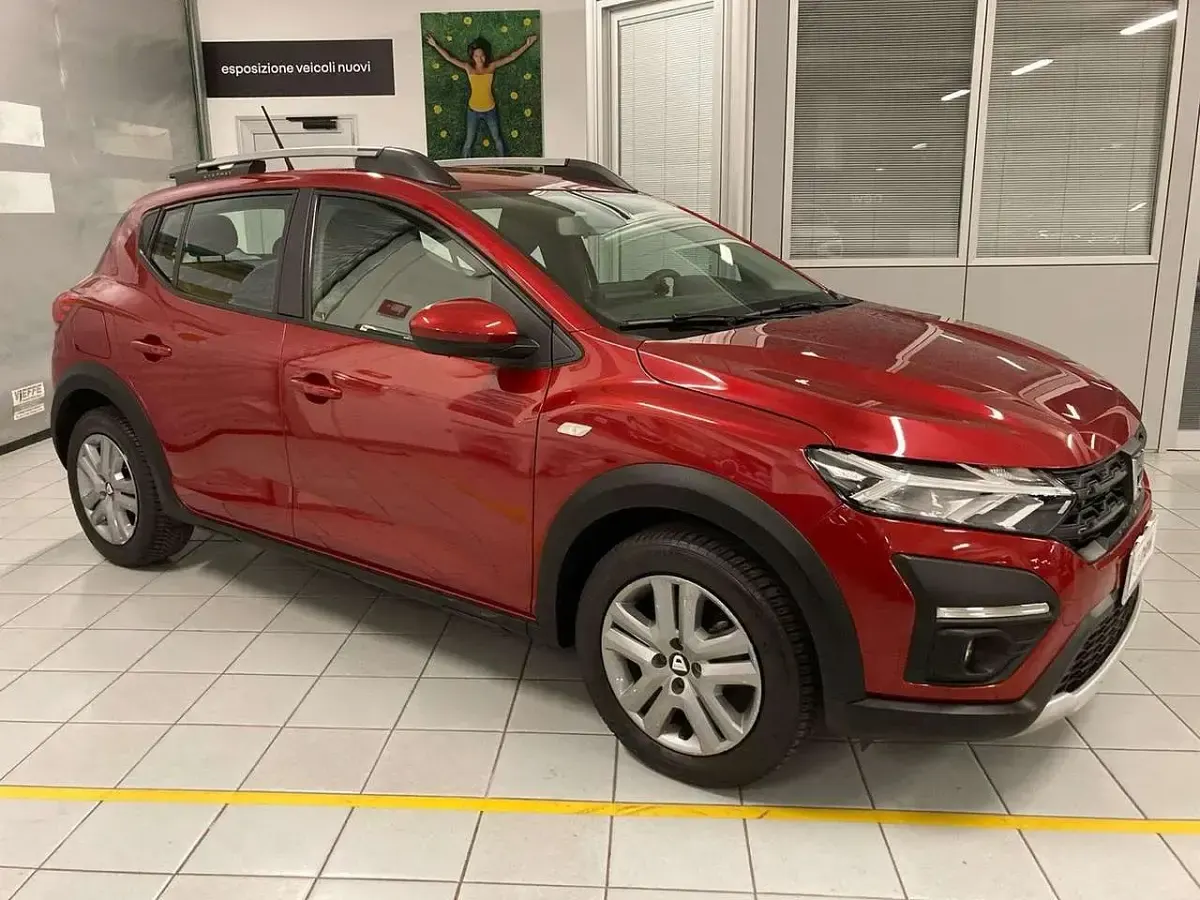 Brugt Dacia Sandero Comfort 101 HK (74 kW) 2023 Rød Sedan
