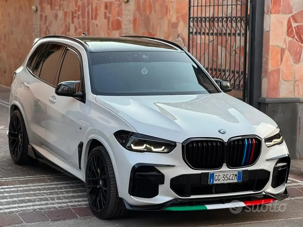Usata BMW X5 M Sport 231 CV (169 kW) 2021 Bianco SUV