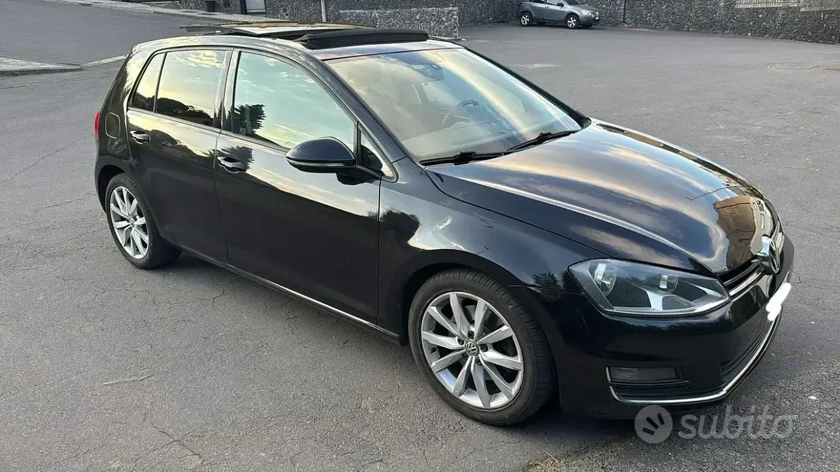 Usata VW Golf VII 150 CV (110 kW) 2013 Nero Berlina