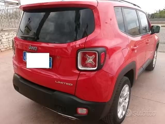Usata Jeep Renegade Limited 140 CV (102 kW) 2018 Rosso SUV