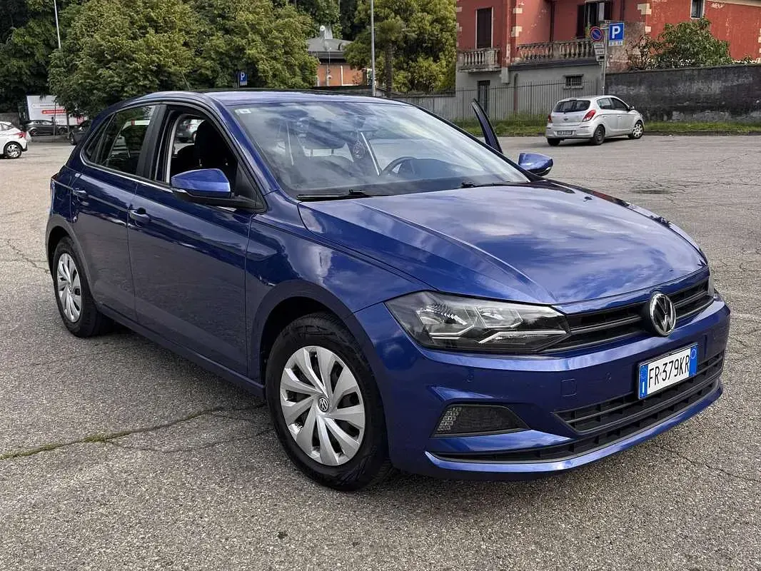 Usata VW Polo Comfortline 65 CV (47 kW) 2018 Blu/azzurro Utilitaria