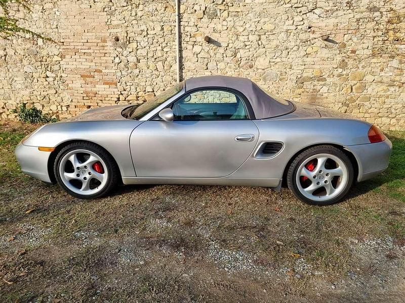Usata Porsche Boxster 252 CV (185 kW) 2001 Argento Cabrio