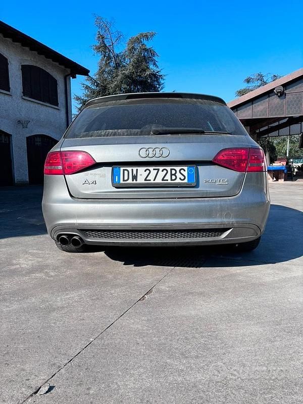 Usata Audi A4 S-Line 170 CV (125 kW) 2009 Grigio Station wagon