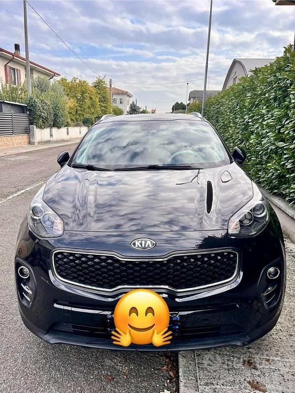 Usata Kia Sportage 135 CV (99 kW) 2017 Nero SUV