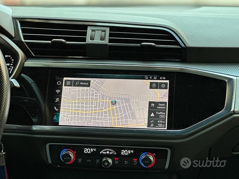 Usata Audi Q3 S-Line 150 CV (110 kW) 2020 Nero SUV