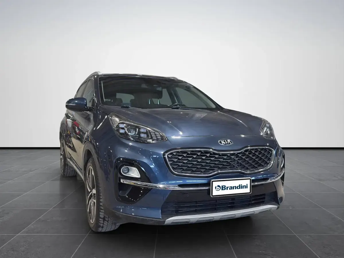 Usata Kia Sportage 136 CV (100 kW) 2019 Blu SUV