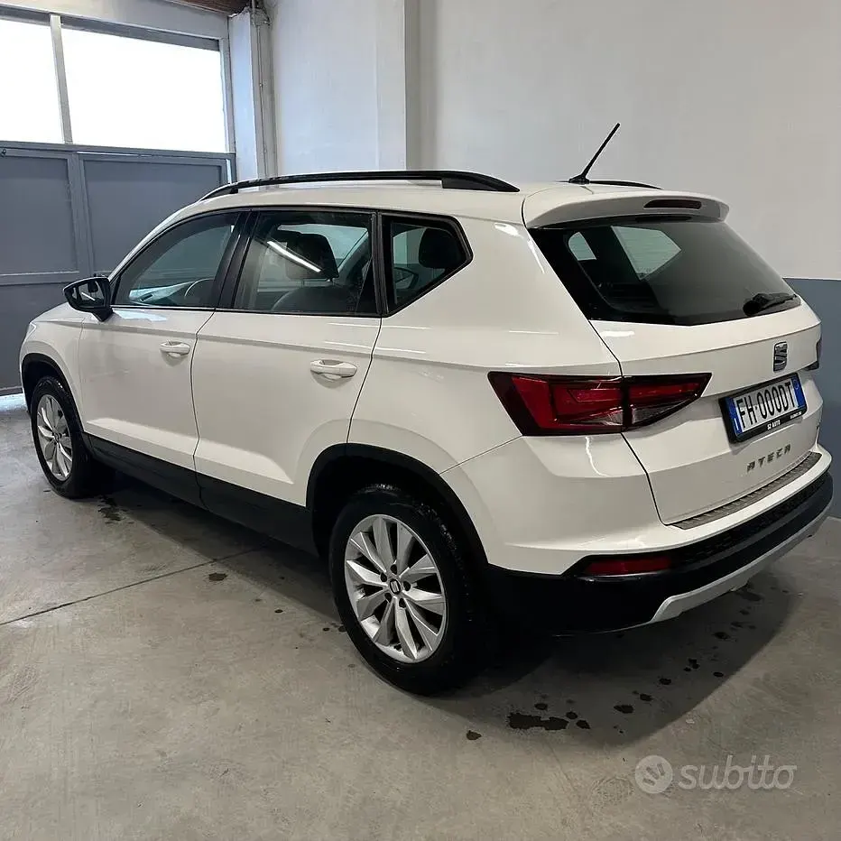 Używany Seat Ateca 150 KM (110 kW) 2017 Biały SUV