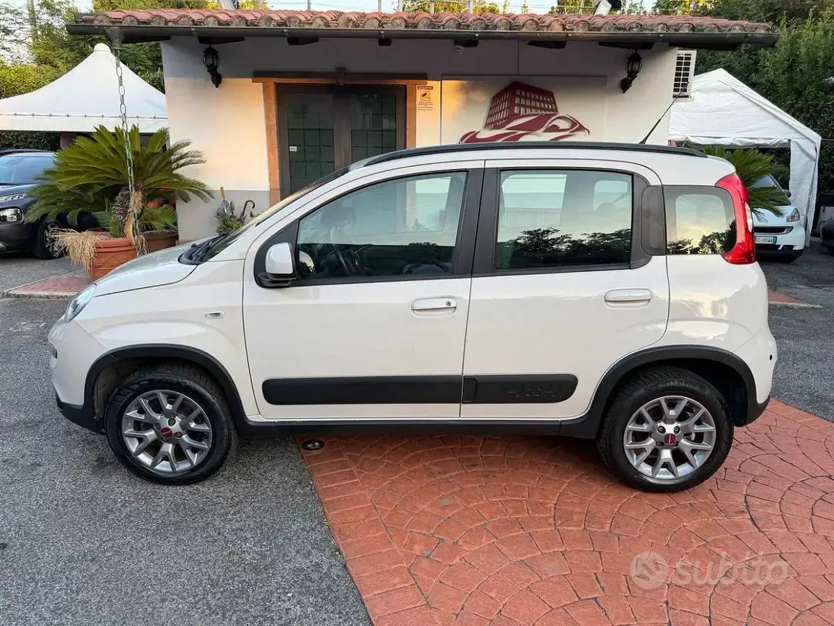 Usata Fiat Panda 4x4 S 84 CV (61 kW) 2017 Bianco Utilitaria