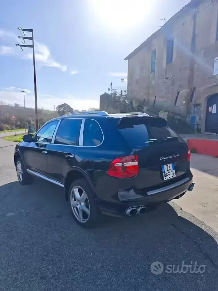 Usata Porsche Cayenne Turbo 500 CV (367 kW) 2008 Nero SUV